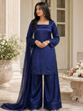 Blue Farshi Shalwar