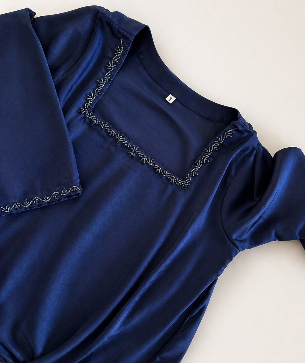 Blue Farshi Shalwar