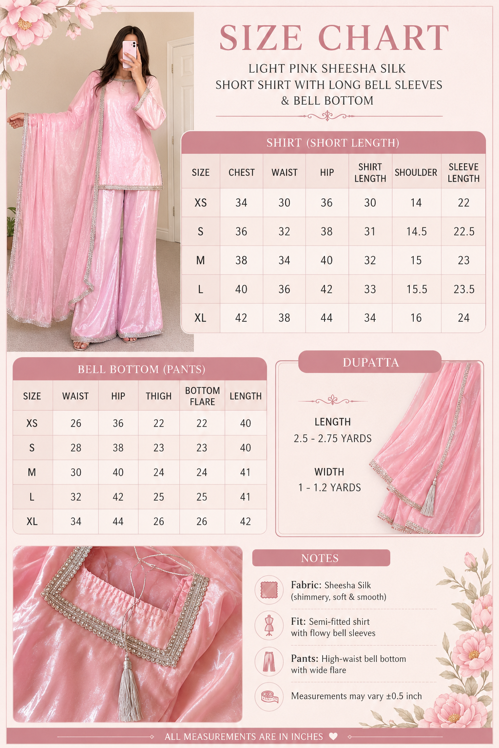 Sheesha Silk Kurti Set with corset back