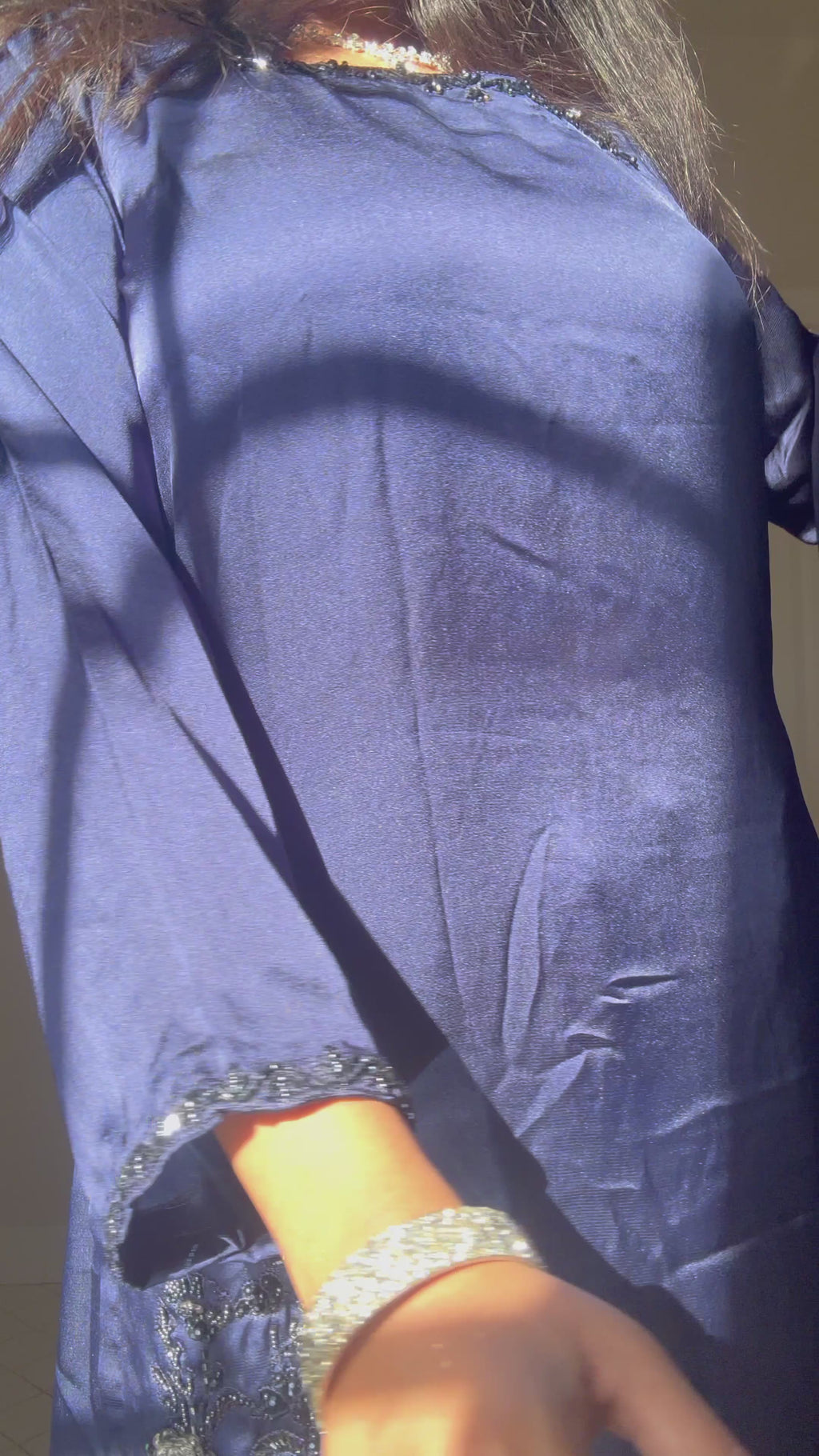 Blue Farshi Shalwar